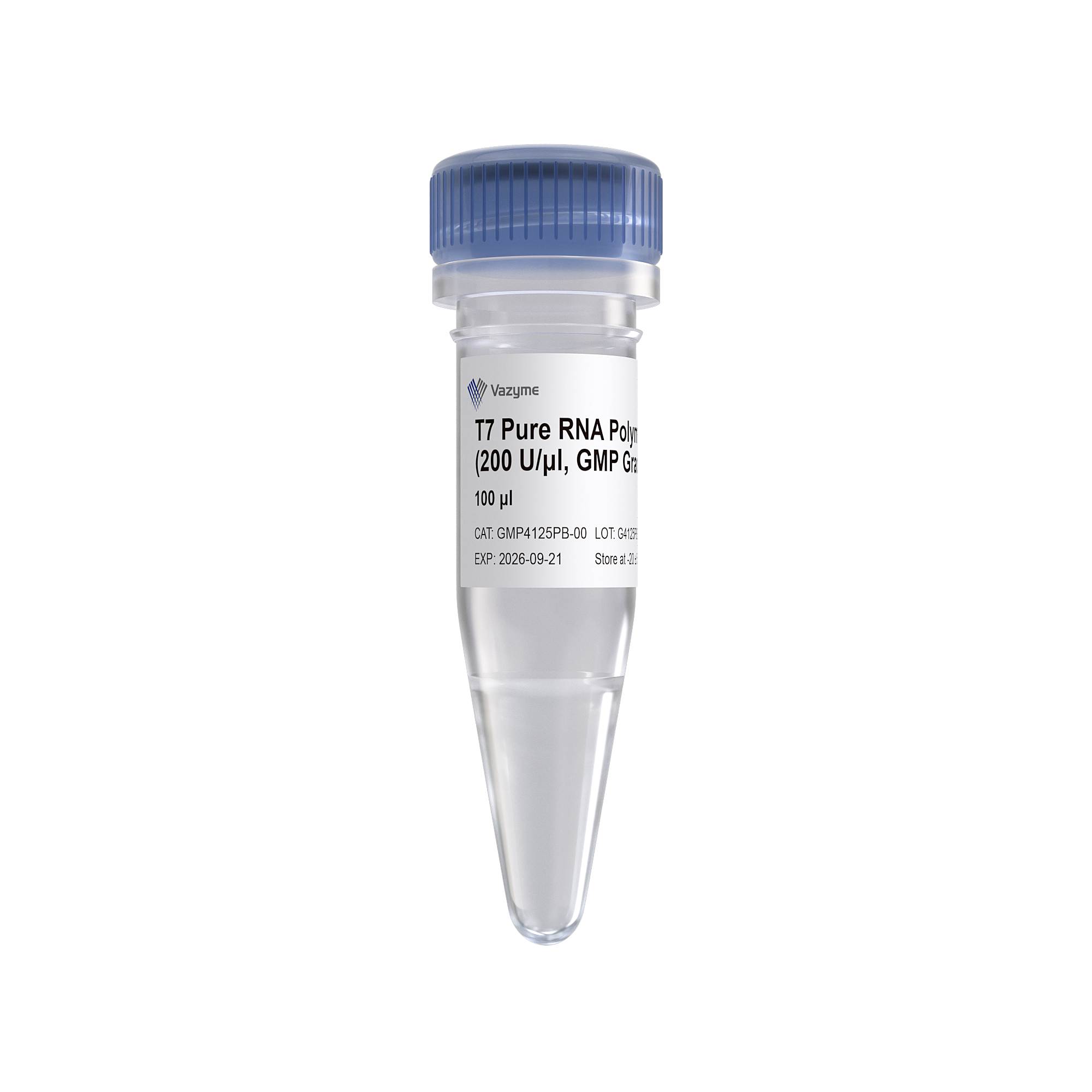 T7 Pure RNA Polymerase (200 U/渭l, GMP Grade)