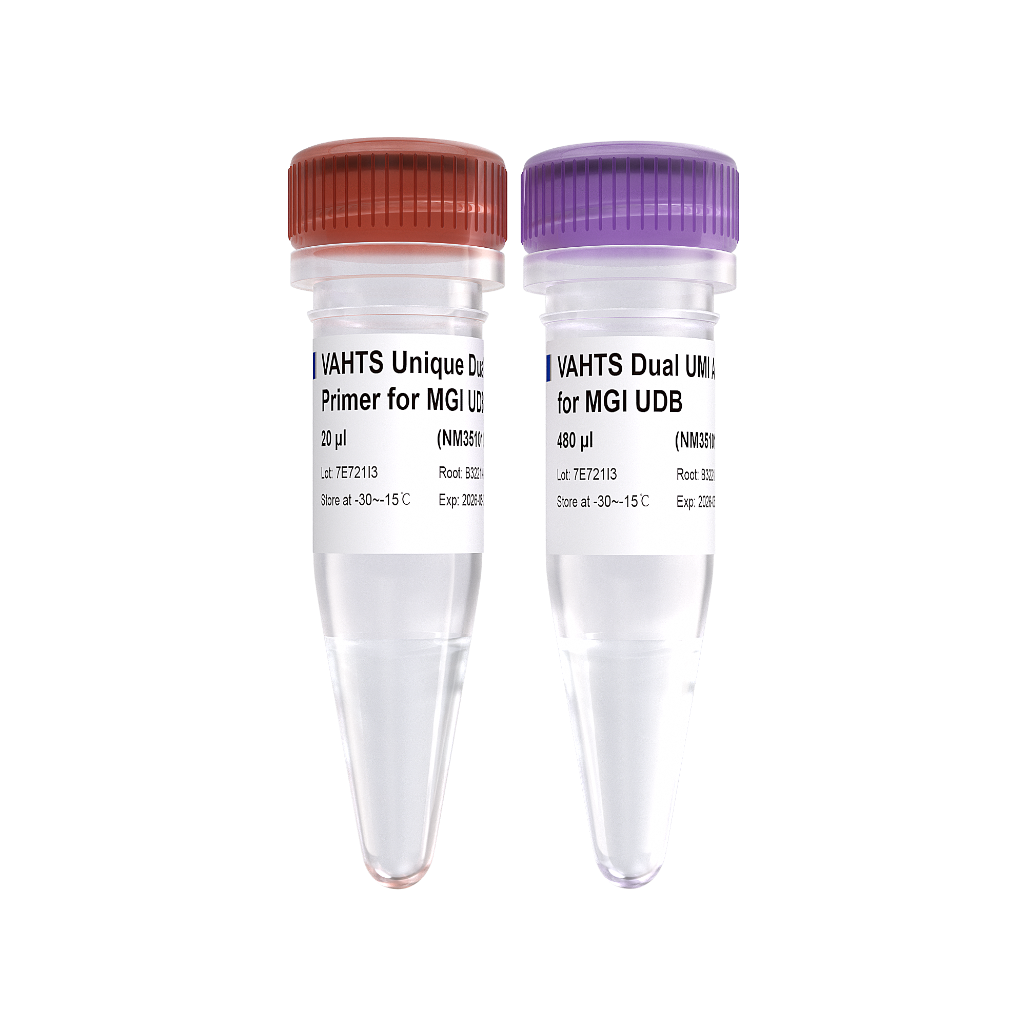 VAHTS Dual UMI UDB Adapters Set 1 - Set 8 for MGI