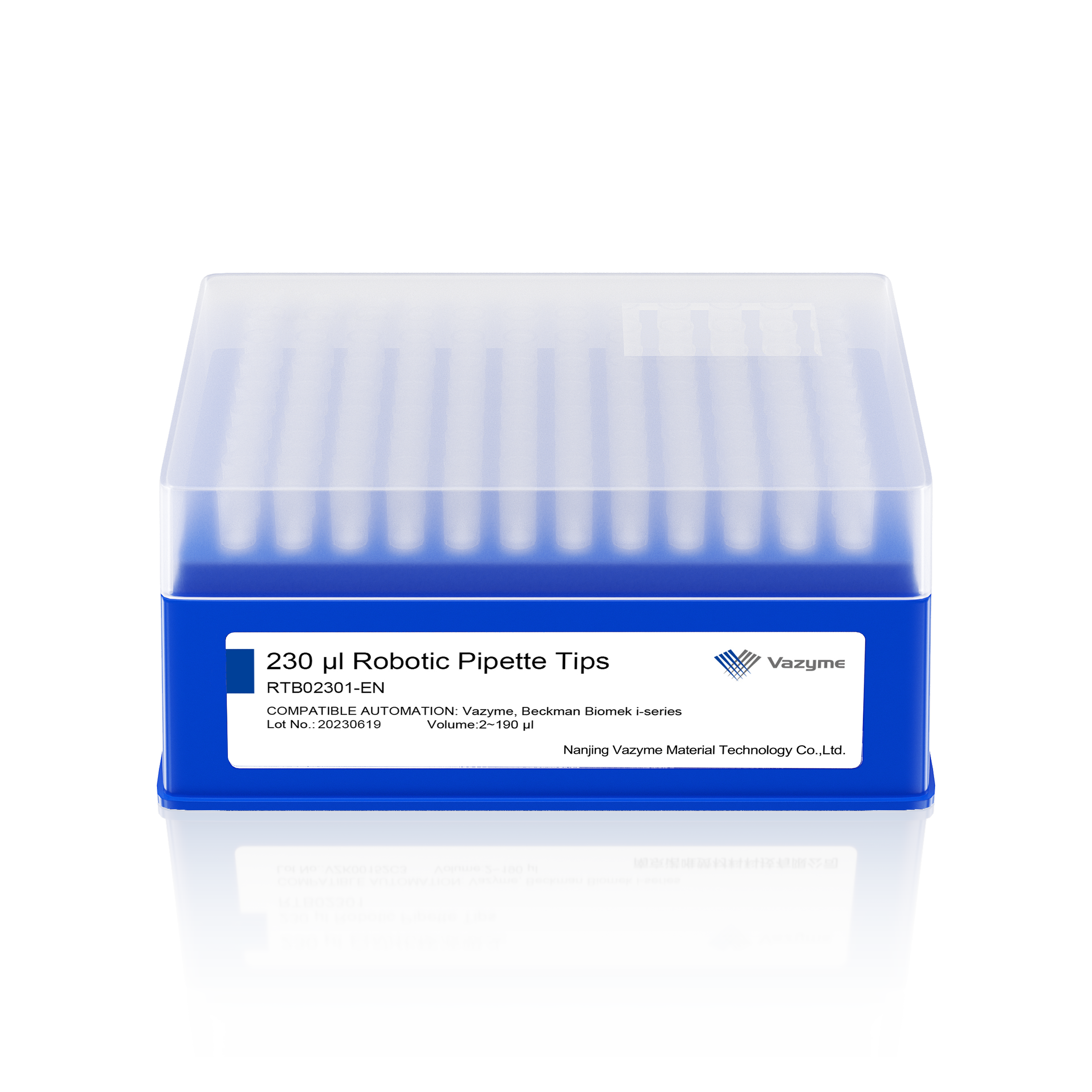 230 渭l Robotic Pipette Tips