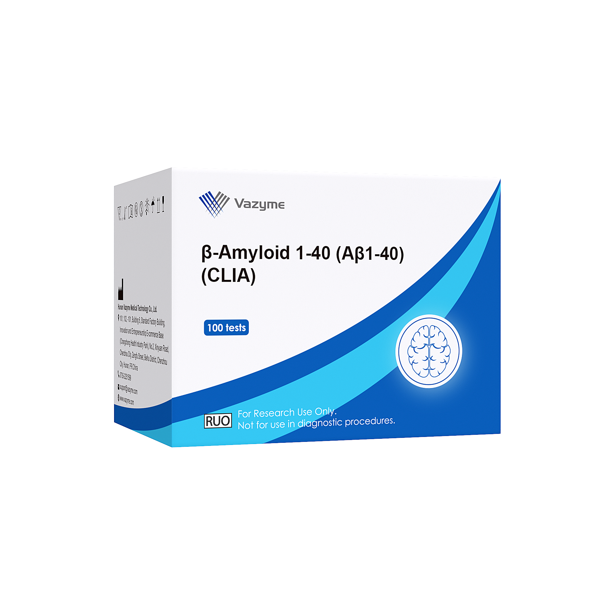 尾-Amyloid 1-40 (A尾1-40) (CLIA)
