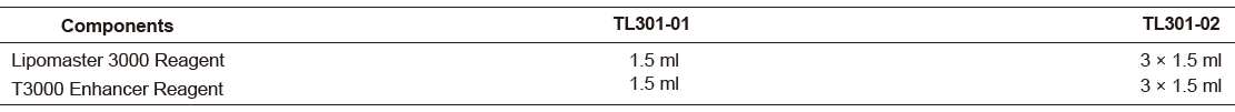 Lipomaster 3000 Transfection Reagent